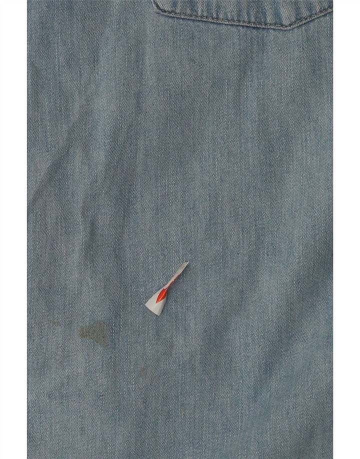 Męska koszula dżinsowa Levi's, średnia niebieska, bawełniana