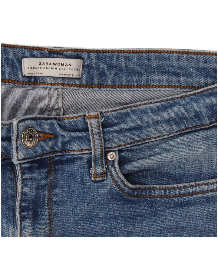 Damskie jeansy rozkloszowane Zara EU 40 Medium W30 L30 Niebieskie