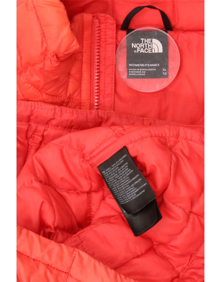 Damska kurtka ocieplana THE NORTH FACE UK 18 XL, pomarańczowy poliester