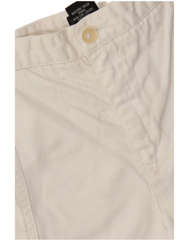 Damskie spodenki Chino Calvin Klein US 6 Medium W28 Off White Cotton