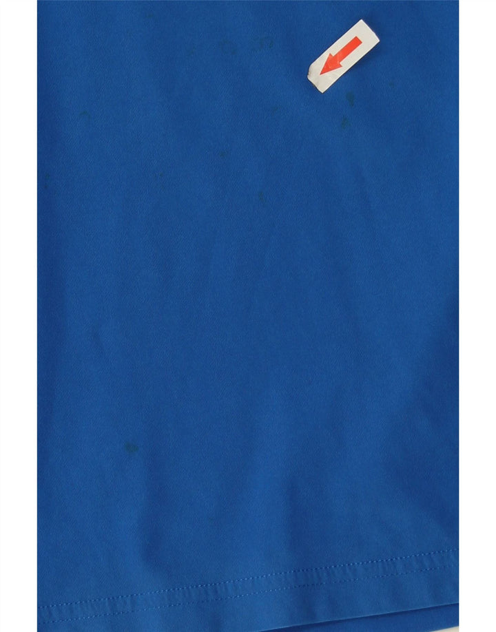 Męska koszulka polo Nike Dri Fit, średni niebieski poliester