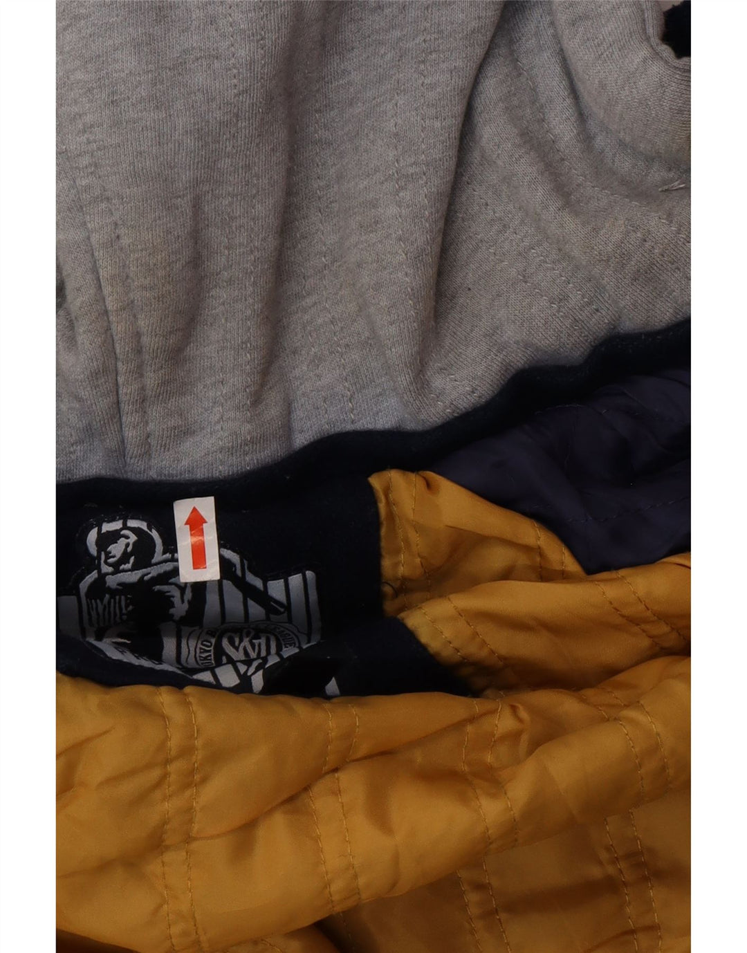 Męska kurtka SUPERDRY Graphic Varsity UK 38 w kolorze średniego granatu