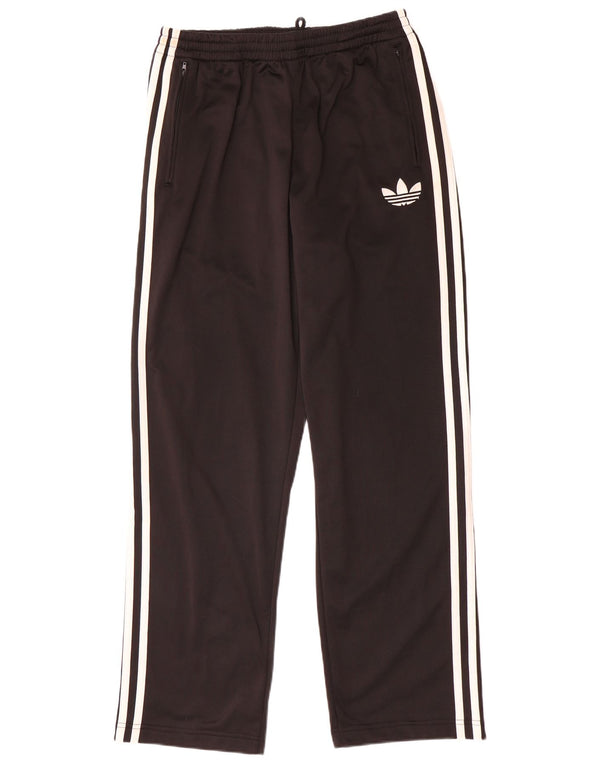 Męskie spodnie dresowe Adidas, średni czarny poliester