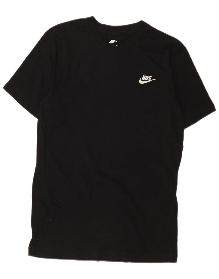 T-shirt męski Nike, top XS, czarna bawełna