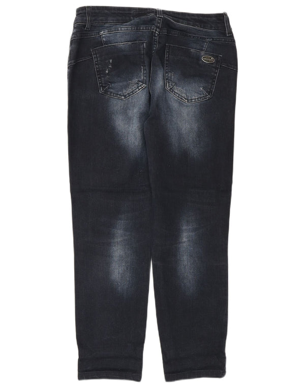 LUISA SPAGNOLI Damskie jeansy o kroju slim IT 40 Small W27 L25 Granatowe