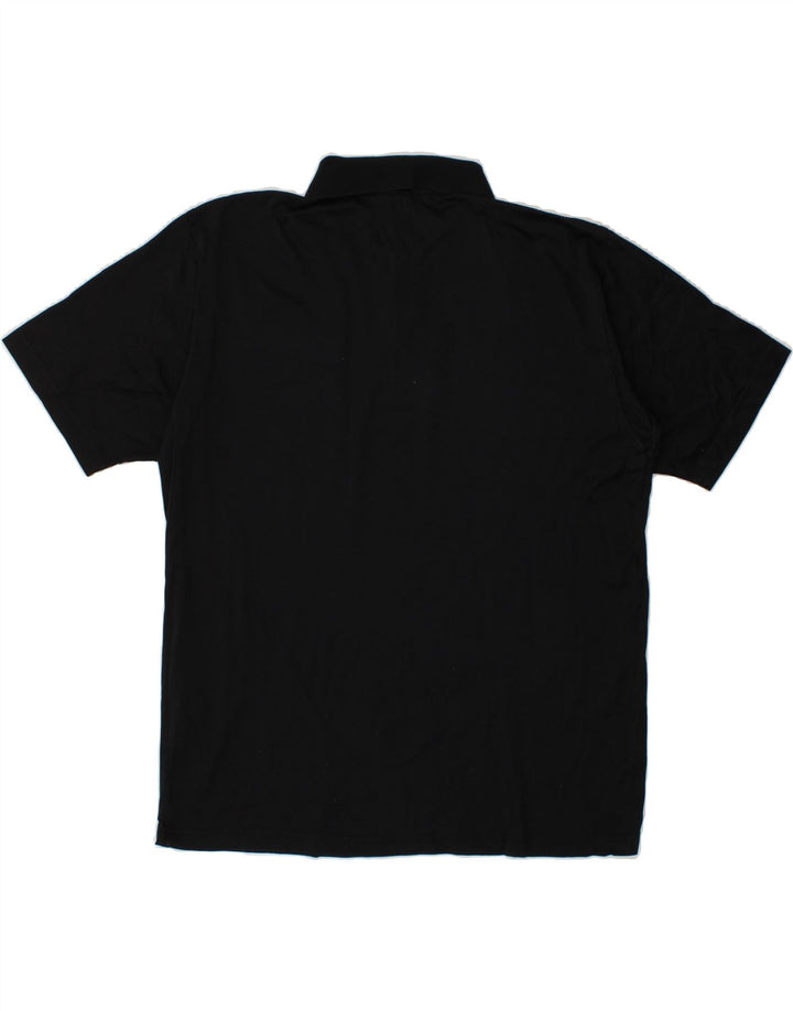PIERRE CARDIN Mens Polo Shirt Large Navy Blue Cotton Vintage Pierre Cardin and Second-Hand Pierre Cardin from Messina Hembry 