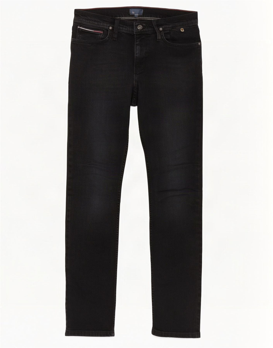 Damskie jeansy slim fit Tommy Hilfiger W30 L34 Czarna bawełna