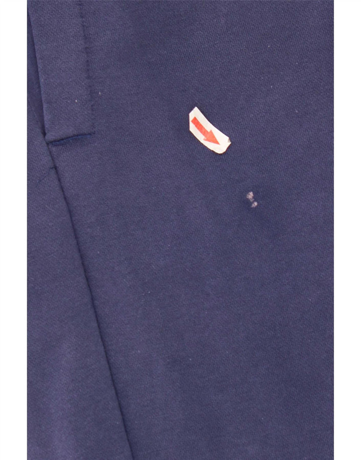 Męskie spodnie dresowe Nike Graphic, małe, granatowe, bawełniane