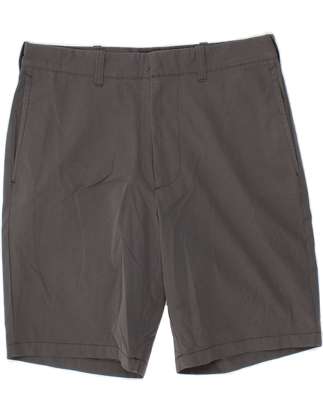 J. CREW Mens Chino Shorts W31 Medium Grey Polyester Vintage J. Crew and Second-Hand J. Crew from Messina Hembry 