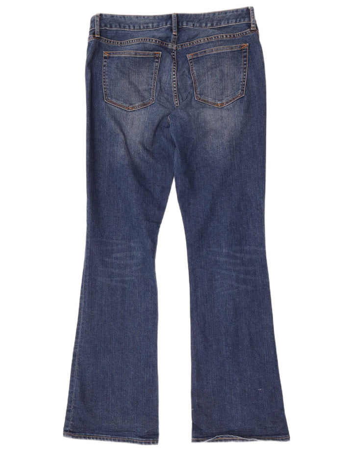 Jeansy damskie Gap Curvy Bootcut US 10, duże, W30 L33, niebieska bawełna