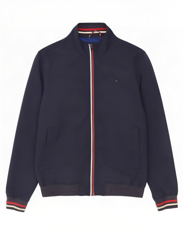 Męska kurtka bomberka Tommy Hilfiger UK 42 XL granatowa, poliamidowa