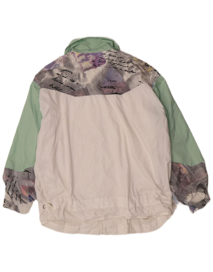 Męska kurtka dresowa Ellesse IT 46 Small White Colorblock Poliester