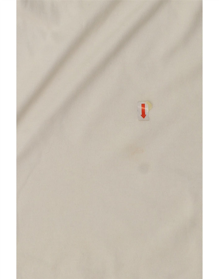 T-shirt męski ADIDAS Top, średnia biała bawełna