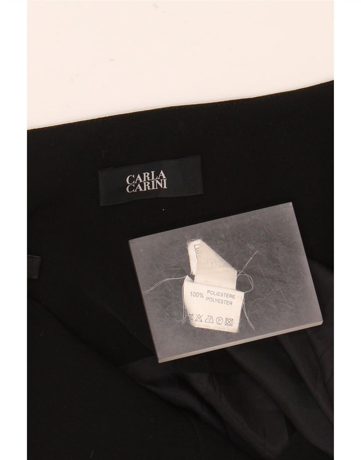 Spódnica damska Carla Carini o linii A UK 8 Small W28 Czarny poliester