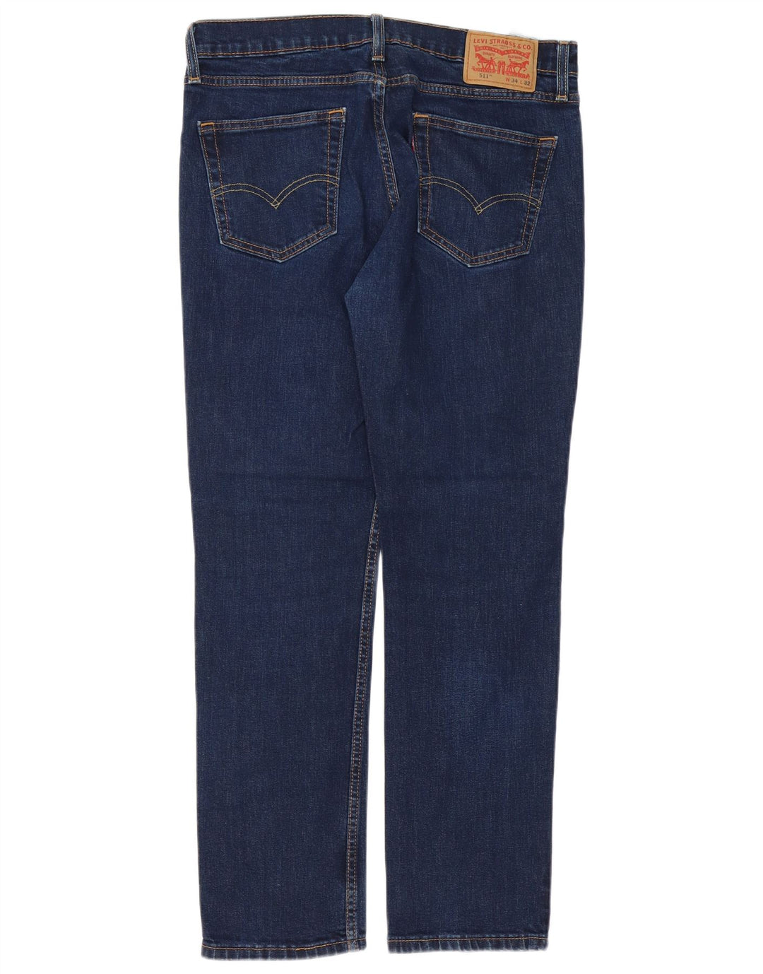 Męskie jeansy LEVI'S 511 Slim W34 L30 Niebieska bawełna