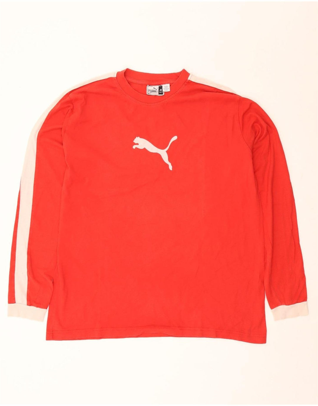Męska koszulka Puma Graphic z długim rękawem XL w kolorze czerwonym