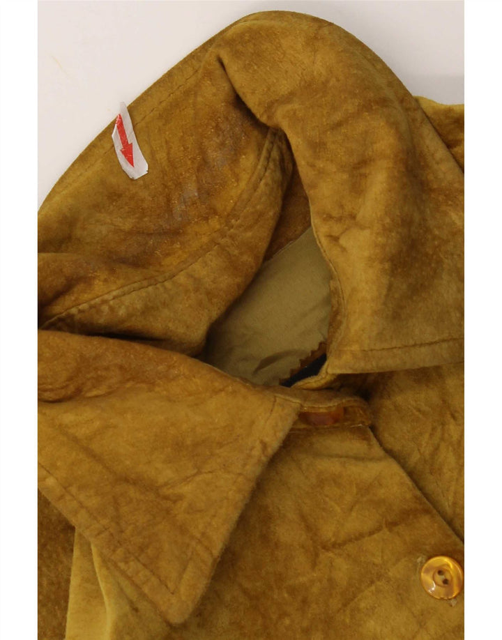 Damska kurtka zamszowa w stylu vintage IT 48 XL Khaki