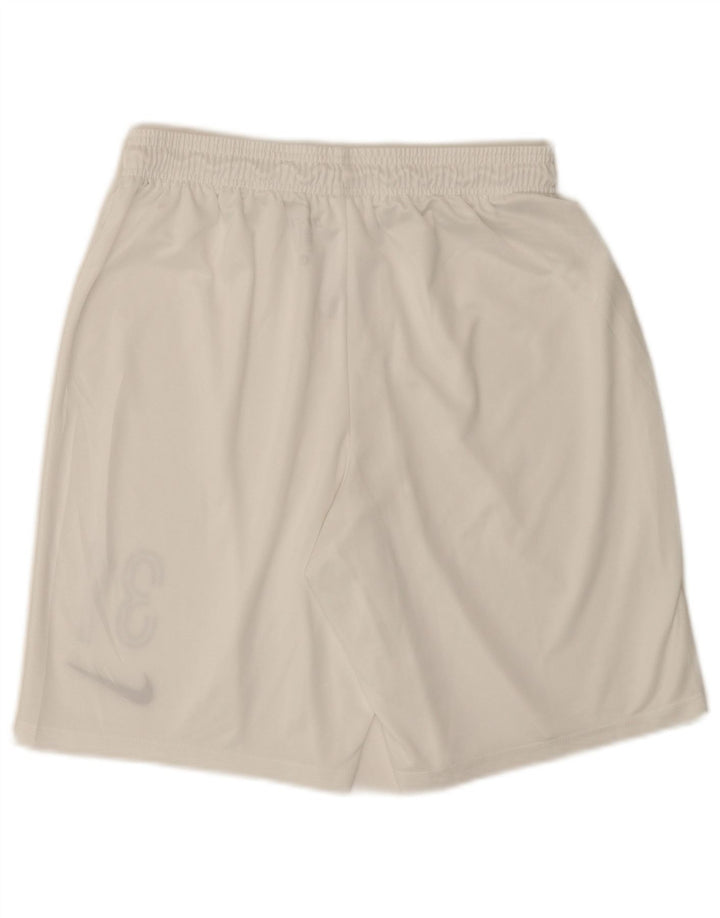 Męskie spodenki sportowe Nike Dri Fit Graphic, duże, białe, poliestrowe