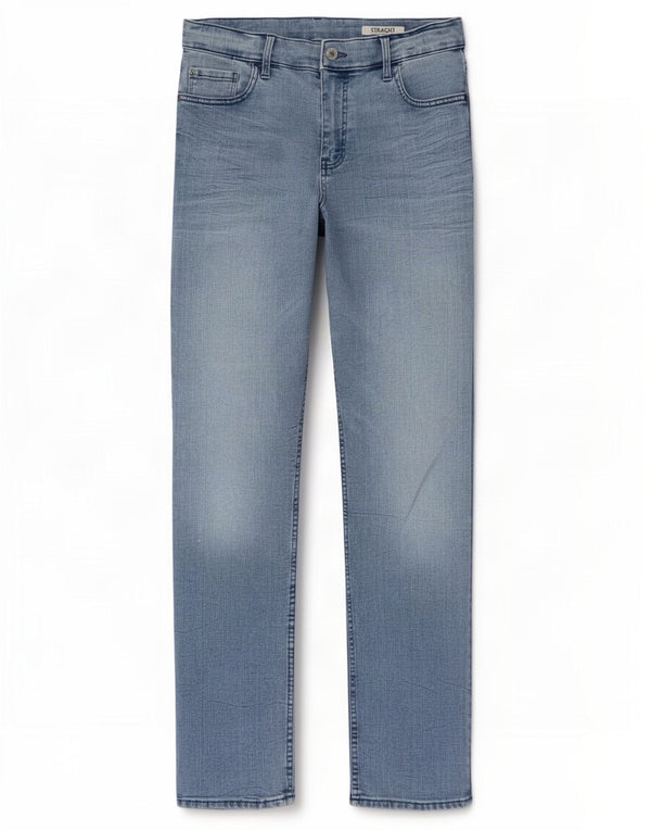 Marks & Spencer Damskie jeansy proste o regularnym kroju UK 14, duże, W30 L30, niebieskie