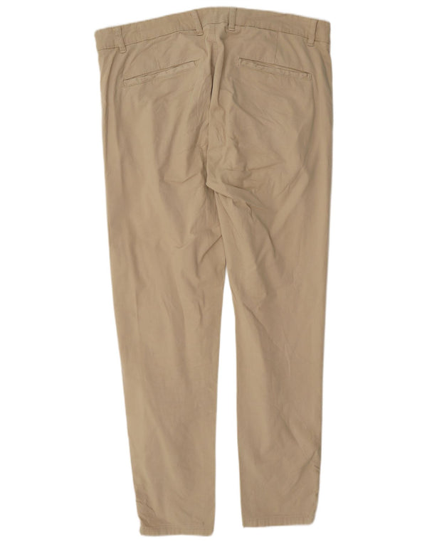 Spodnie męskie Zara Slim Chino EU 48 XL W38 L30 Beżowe