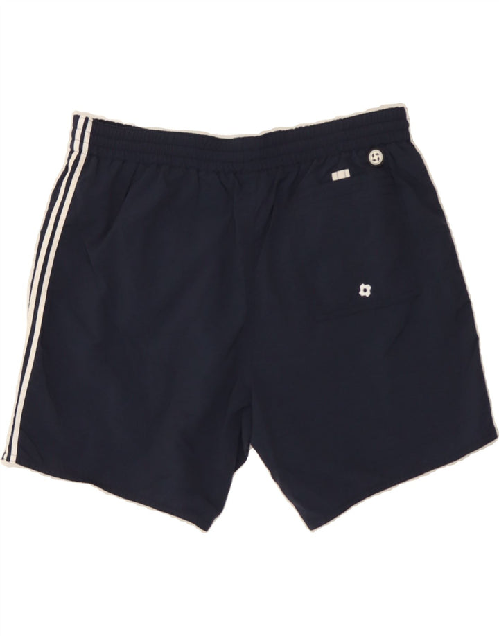 COLMAR Mens Swimming Shorts IT 50 Medium  Navy Blue Polyester Vintage Colmar and Second-Hand Colmar from Messina Hembry 