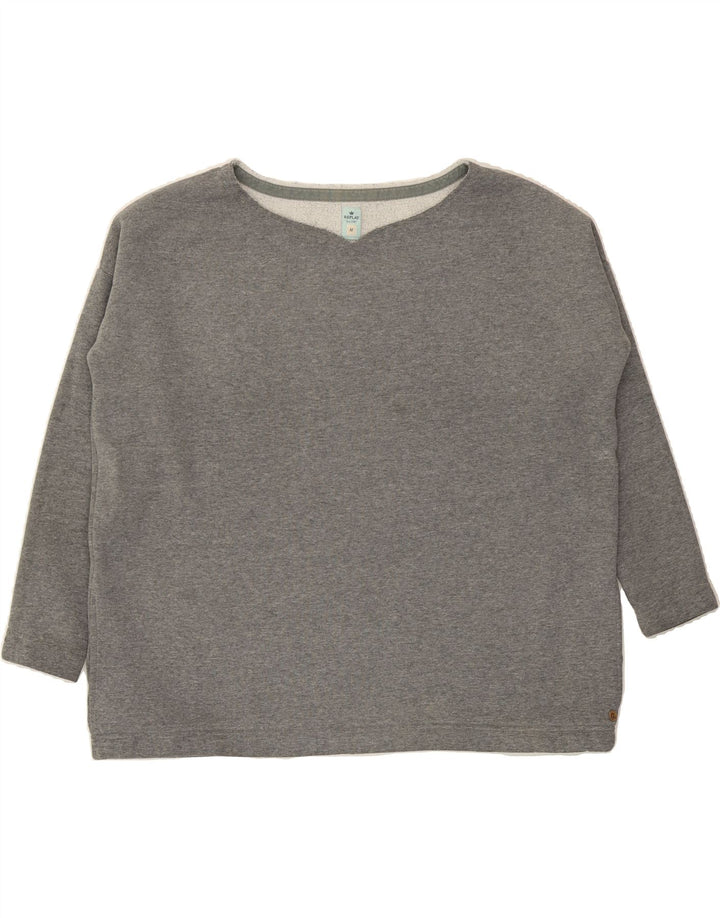 REPLAY Womens Oversized Sweatshirt Jumper UK 14 Medium  Grey Vintage Replay and Second-Hand Replay from Messina Hembry 
