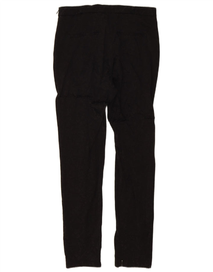 Spodnie damskie Zara Slim Chino, średnie W28 L28, czarne