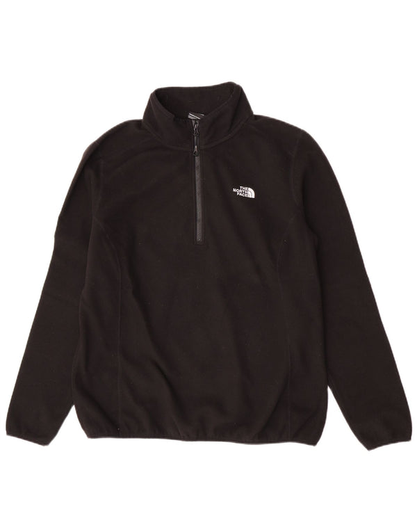 Damski sweter polarowy The North Face z zamkiem błyskawicznym, UK 18 XL, czarny poliester