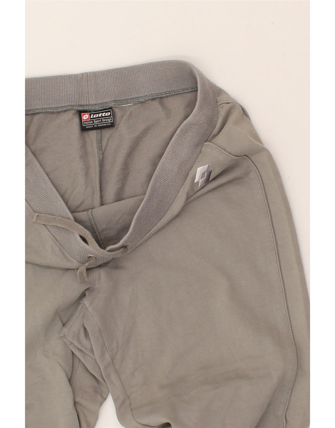 LOTTO Womens Capri Tracksuit Trousers UK 14 Medium Grey Vintage Lotto and Second-Hand Lotto from Messina Hembry 