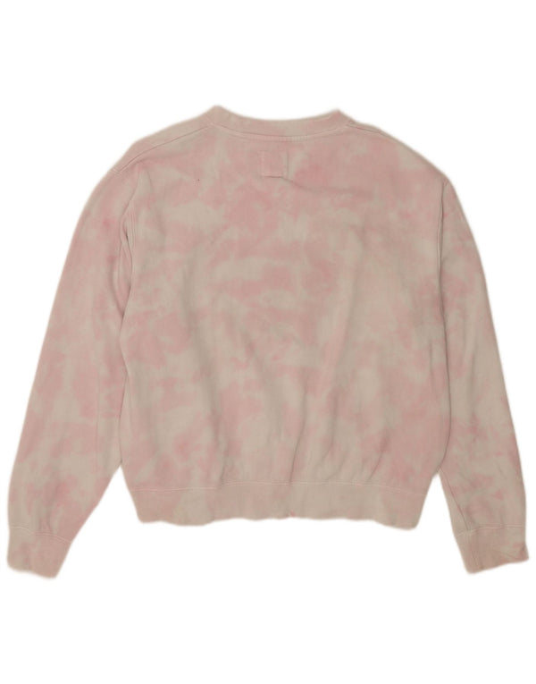 Damska bluza z grafiką Billabong UK 14 Medium Pink Tie Dye