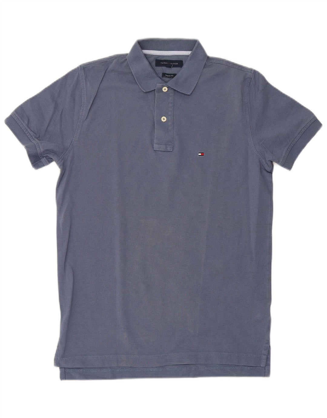 Męska koszulka polo o regularnym kroju Tommy Hilfiger, mała niebieska