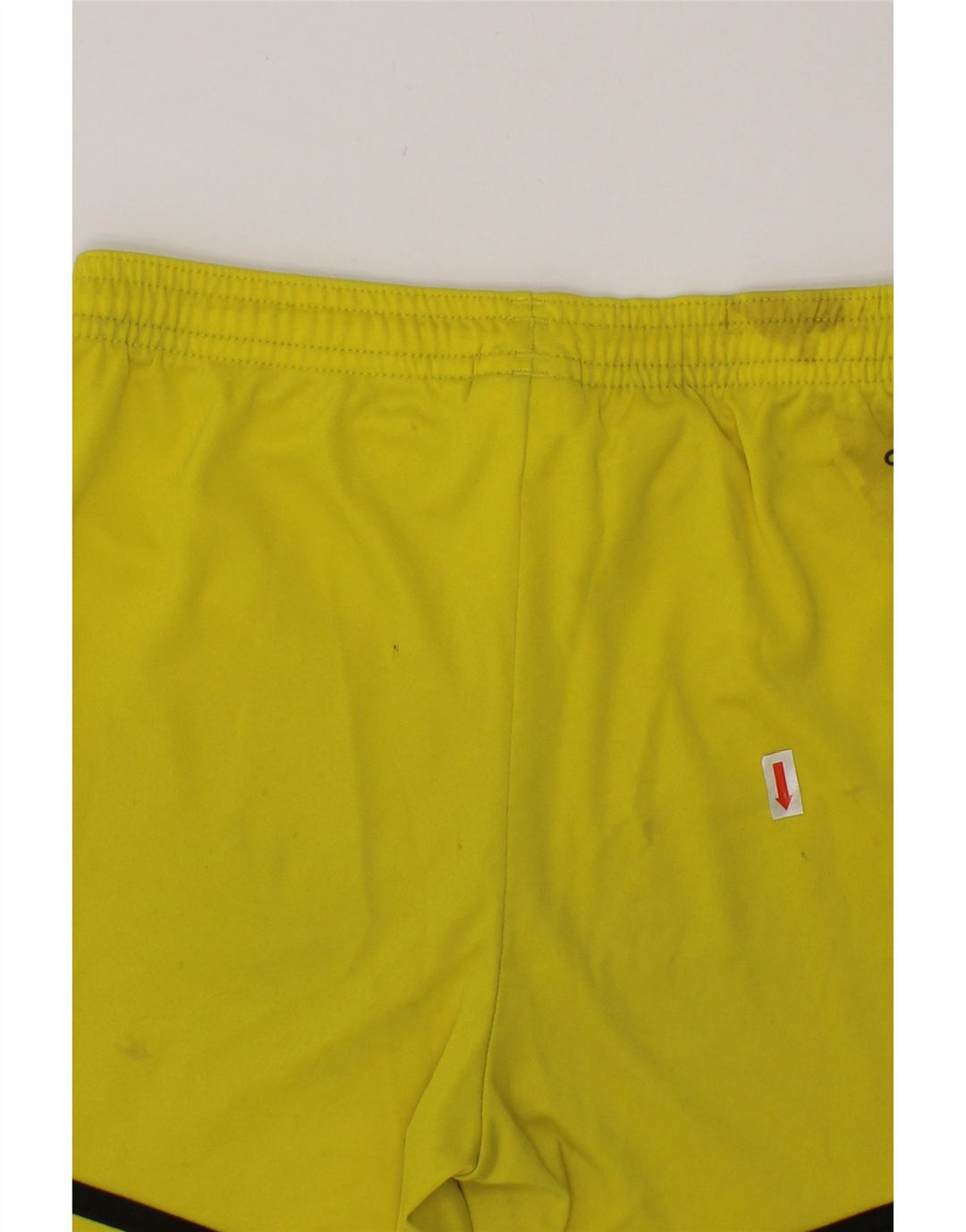ADIDAS Boys Climalite Sport Shorts 9-10 Years Medium  Yellow Polyester Vintage Adidas and Second-Hand Adidas from Messina Hembry 