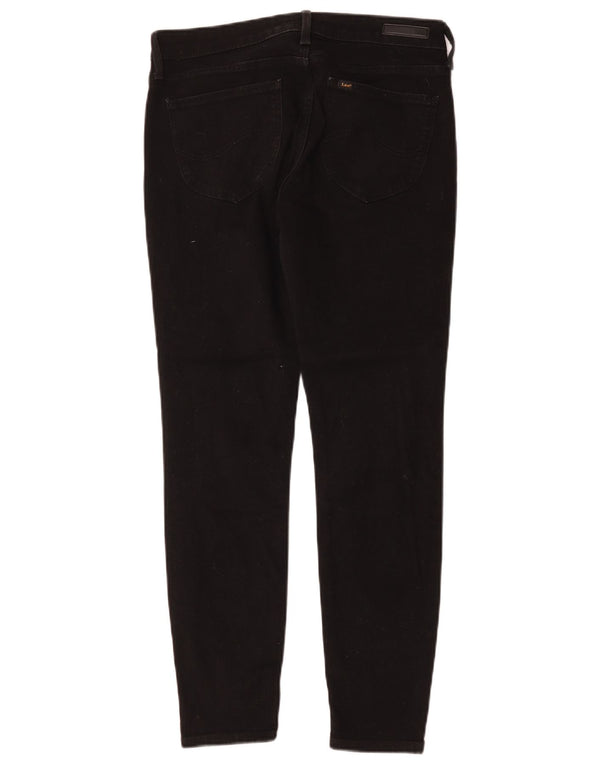 Damskie jeansy Lee Scarlett Skinny W30 L27 Czarne bawełniane