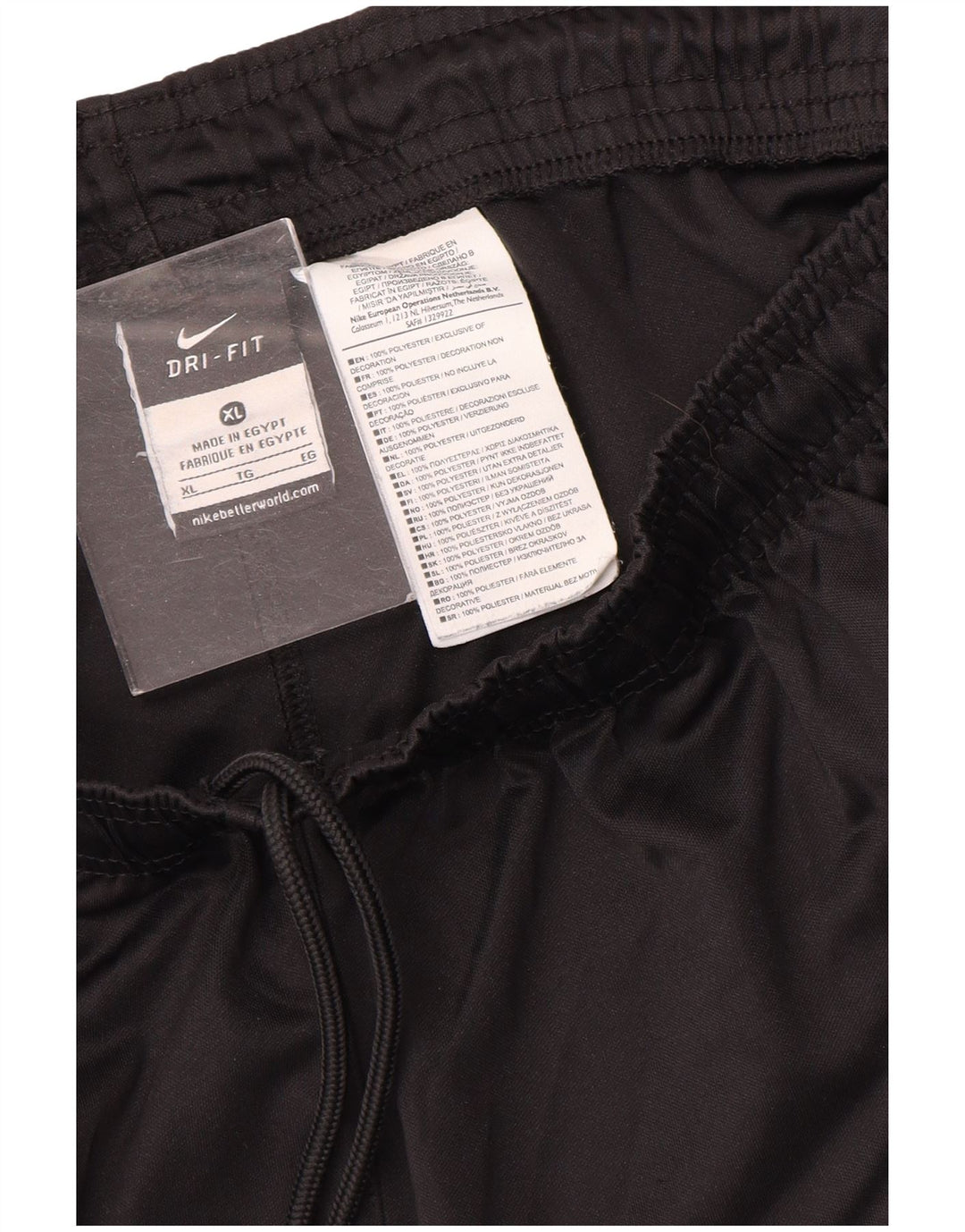 Męskie spodenki sportowe Nike Dri Fit XL, czarne, poliestrowe