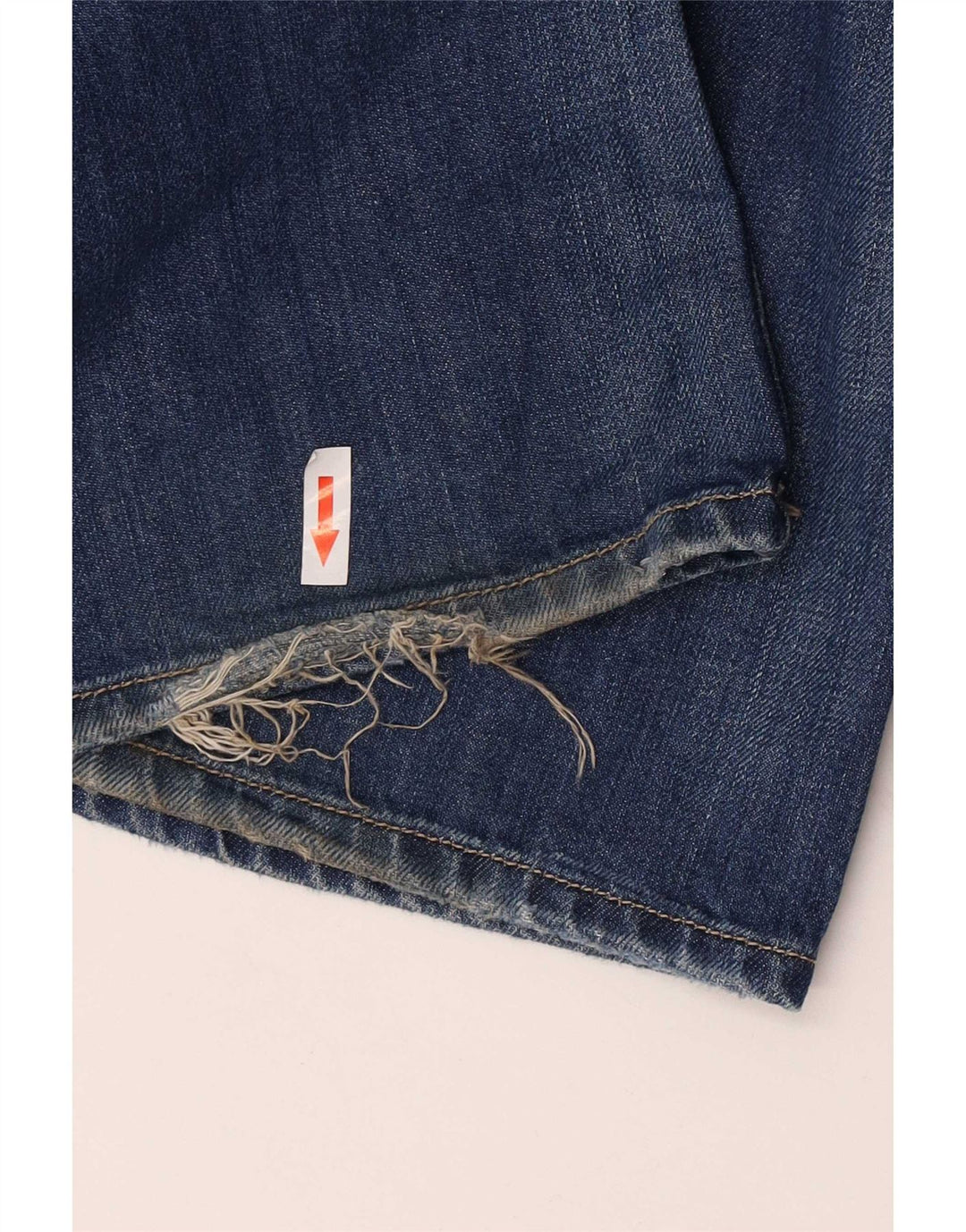 Diesel Męskie Zatiny Bootcut Jeansy W32 L30 Niebieskie bawełniane