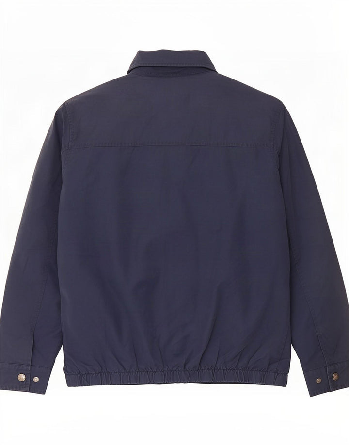 Crew Clothing Męska kurtka bomberka UK 38, średnia, granatowa, bawełniana