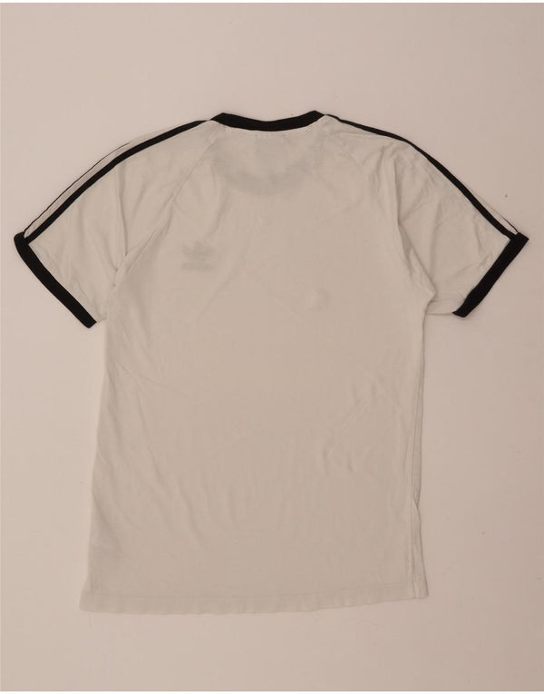 T-shirt męski ADIDAS Top, średnia biała bawełna