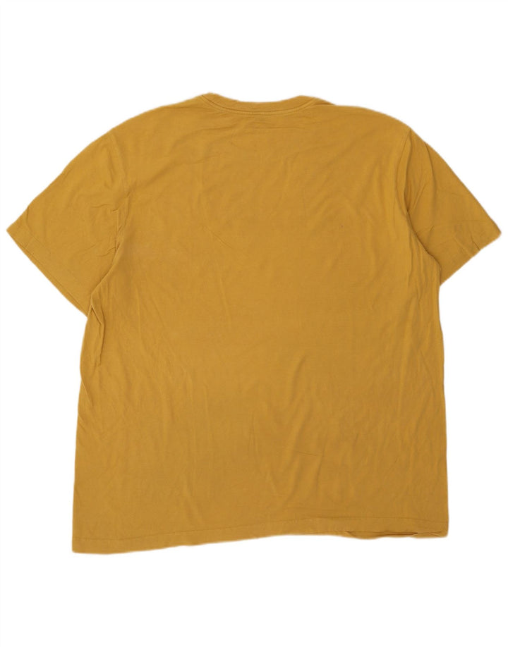 Męski T-shirt Nike z grafiką, XL, żółty