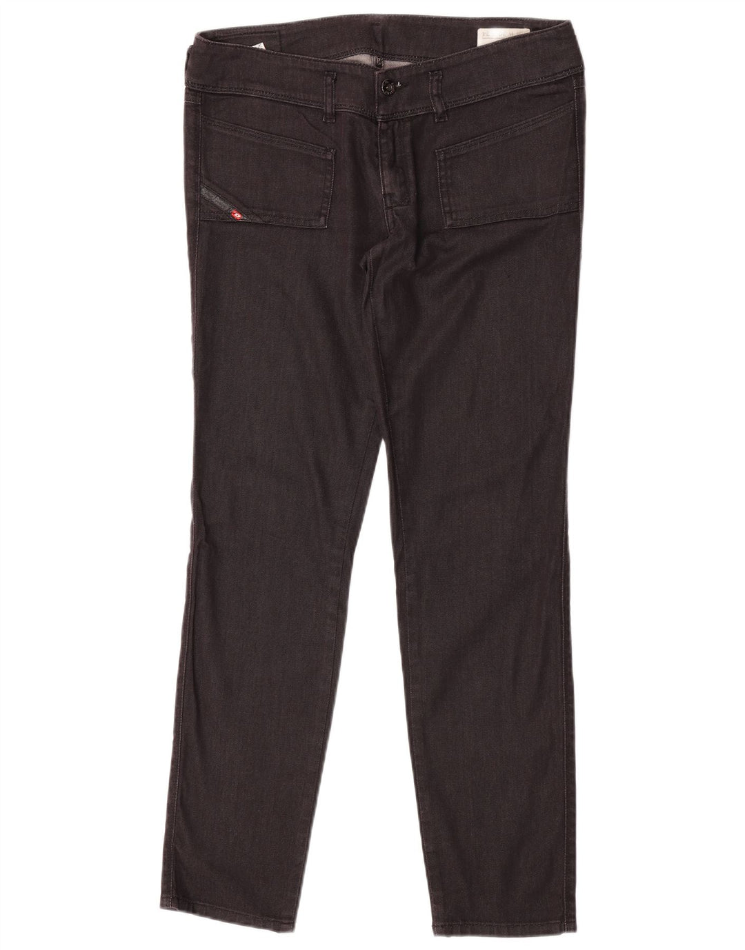 Diesel Damskie Husky Slim Jeans W30 L30 Czarna bawełna