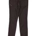 Diesel Damskie Husky Slim Jeans W30 L30 Czarna bawełna