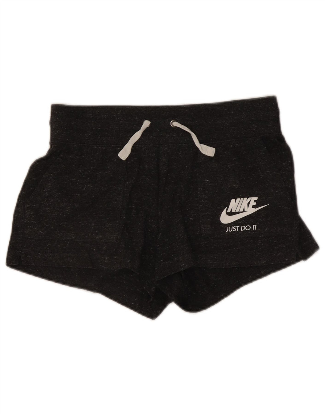 Damskie spodenki sportowe Nike UK 12 Średnioszare, bawełniane nakrapiane