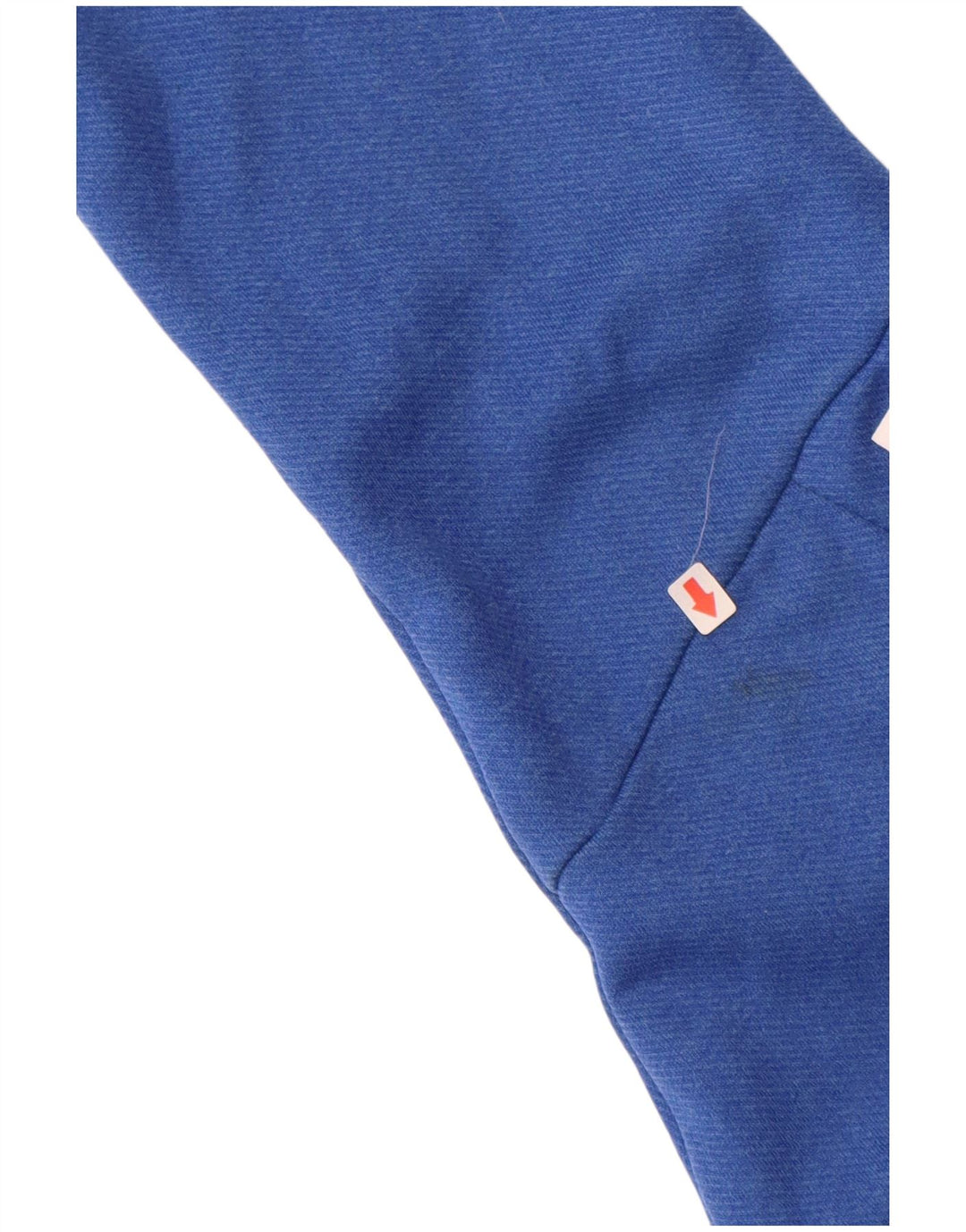 Męski dres ADIDAS Aeroready z zamkiem błyskawicznym na szyi, średni niebieski