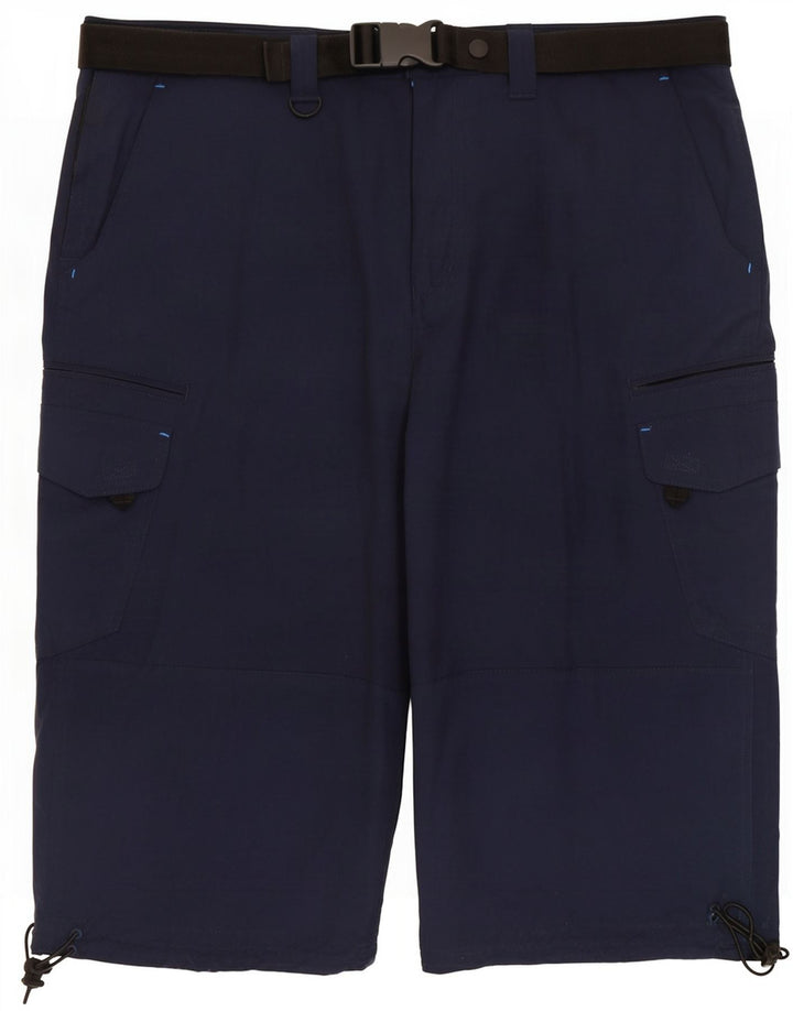 Męskie spodenki cargo Marks & Spencer W40 XL, granatowe, bawełniane