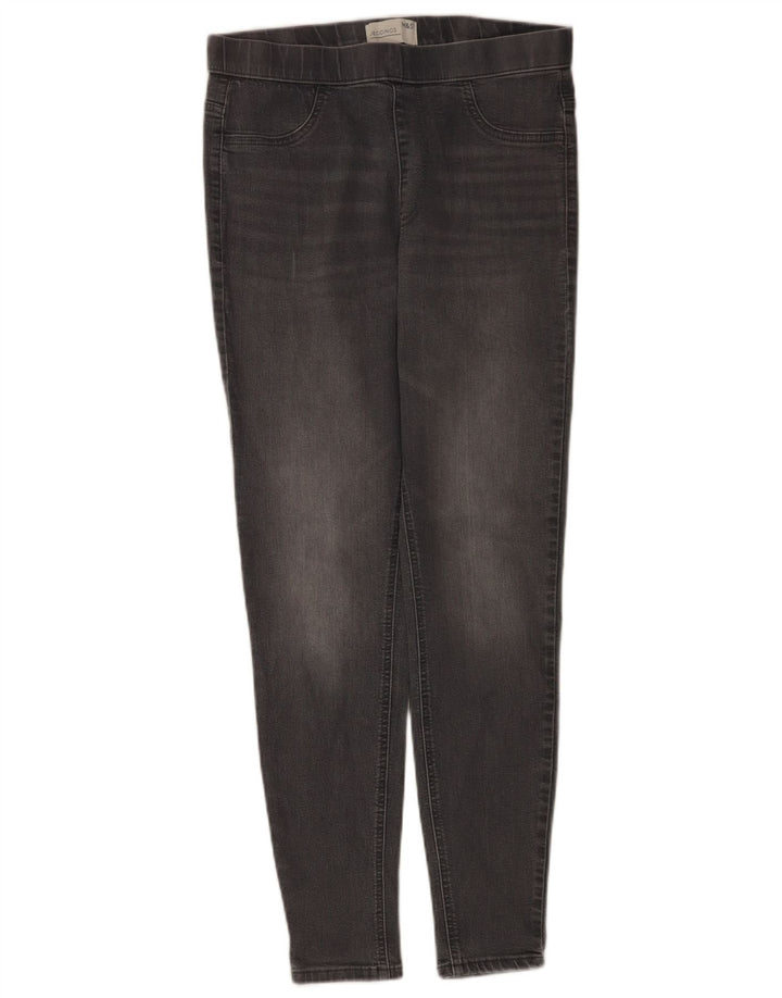 Marks & Spencer Damskie jeansy Jegging UK 12 Medium W30 L28 Szara bawełna