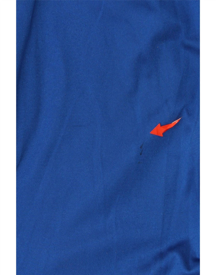 Męskie spodnie dresowe Lotto UK 44/46 2XL Niebieski poliester z blokami kolorów