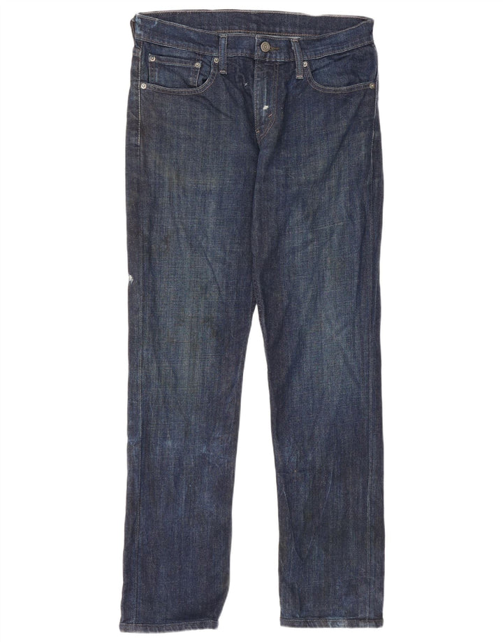 Męskie jeansy Levi's 511 Slim W32 L30 Niebieska bawełna