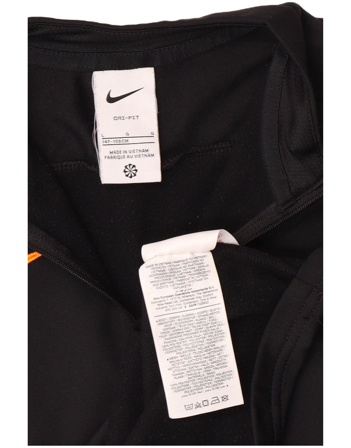 Chłopięcy dres NIKE Dri Fit z pulowerem na 12-13 lat, duży, czarny