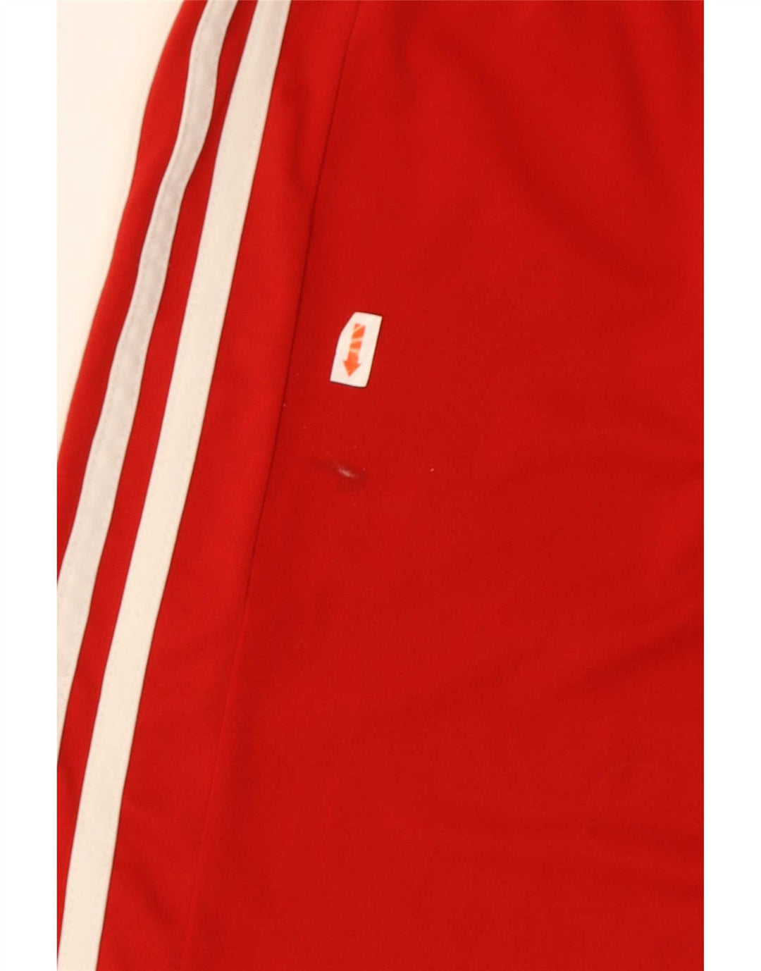 Męskie spodenki sportowe Adidas Climalite, średni czerwony poliester