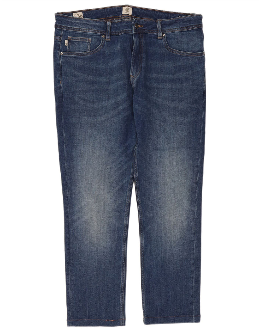 Damskie proste dżinsy Timberland W36 L29 Niebieskie bawełniane