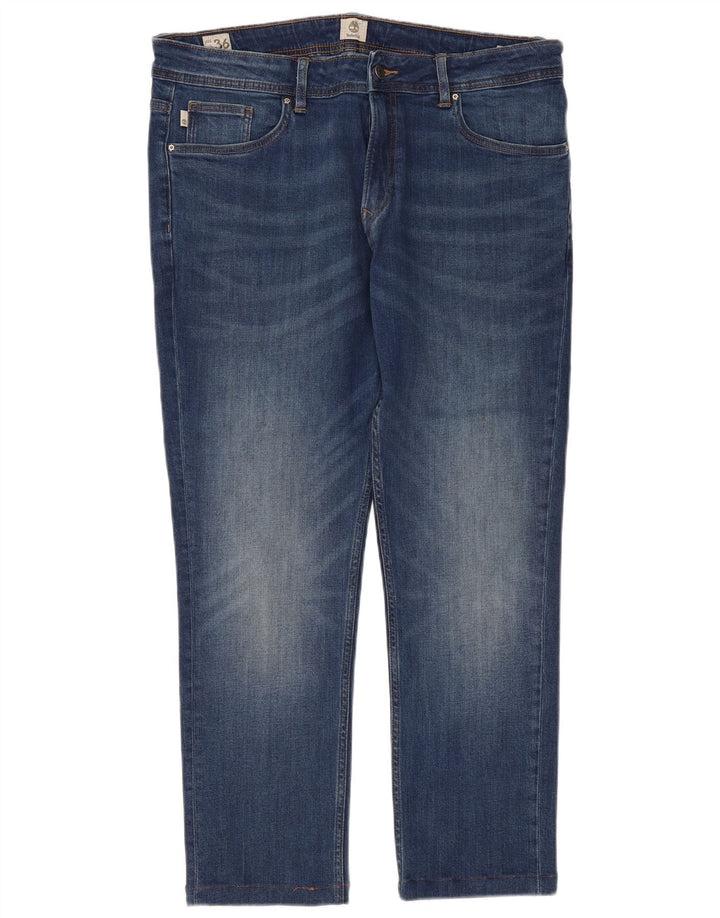 Damskie proste dżinsy Timberland W36 L29 Niebieskie bawełniane